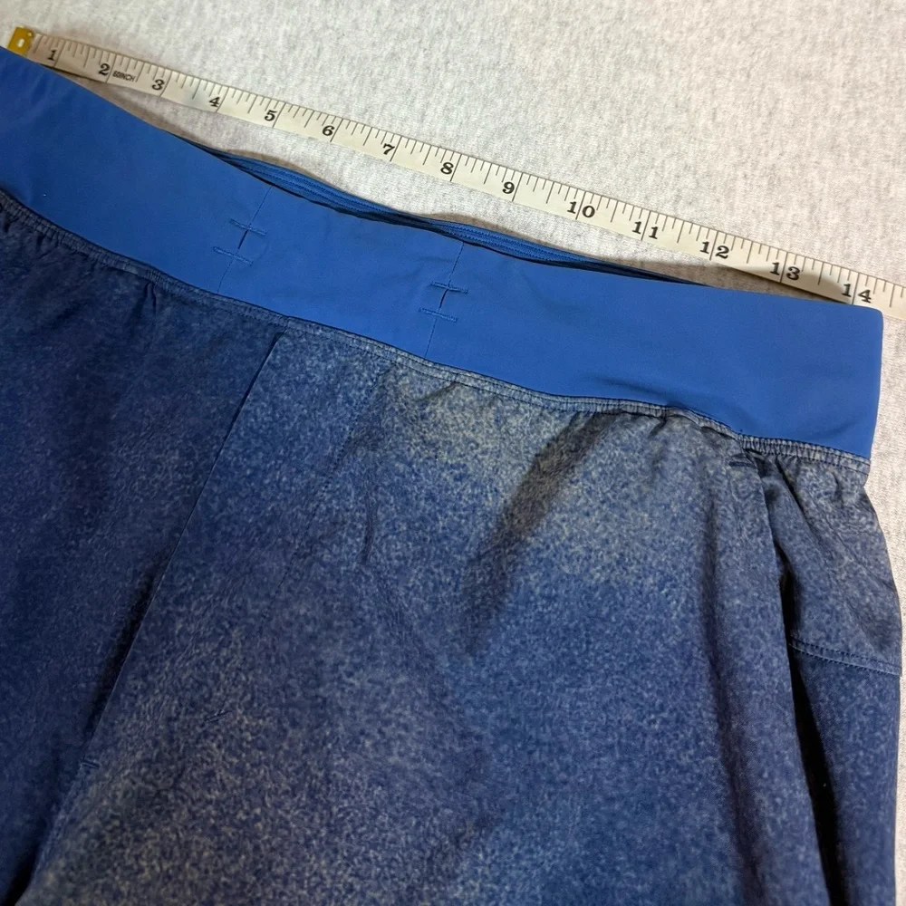 Lululemon Men's‎ Unlined Shorts – Blue Patterned 🩵🏃♂️